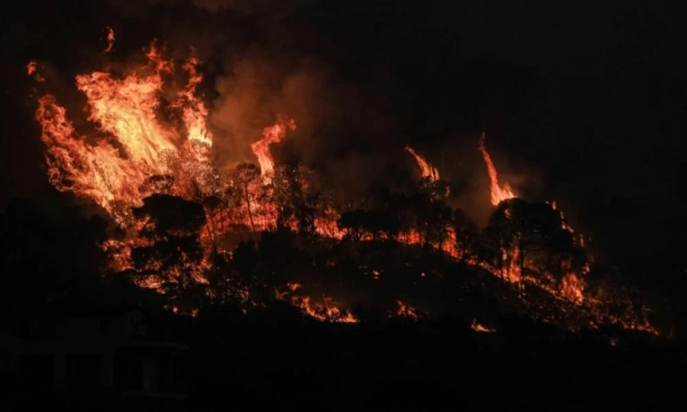 Στις 49 οι δασικές φωτιές το τελευταίο 24ωρο - Μαίνεται η πυρκαγιά στο Αραχναίο Αργολίδας